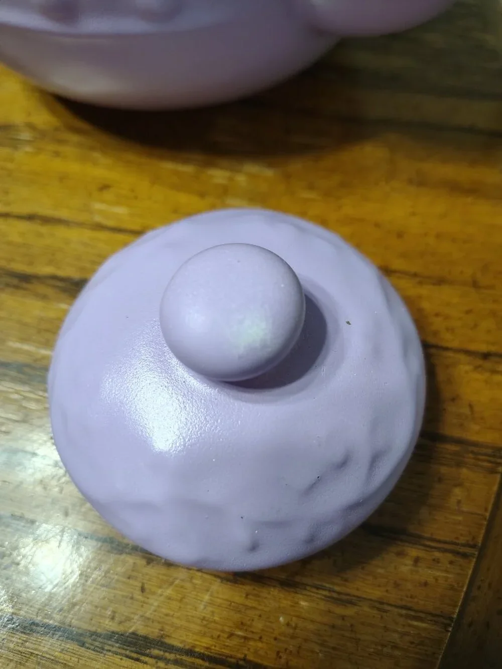 hand painted teapot